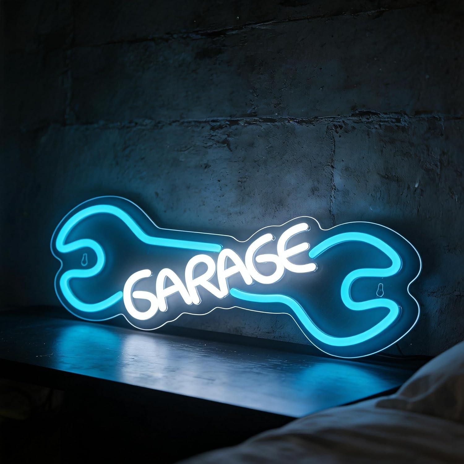 Auto Repair Shop Signs - 차고 네온사인 USB 전원 LED 디밍