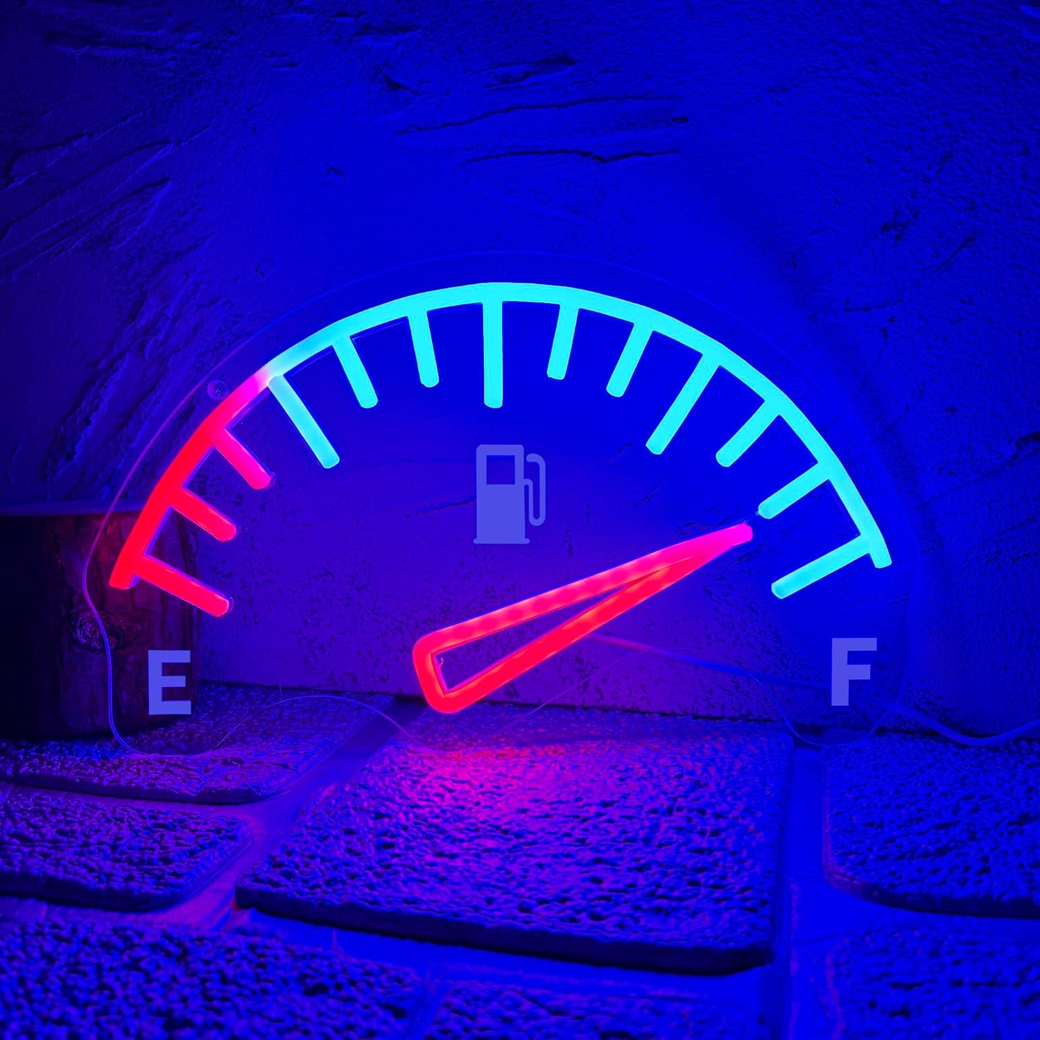 Auto Repair Shop Signs - 자동차 연료 게이지 미터 LED 네온