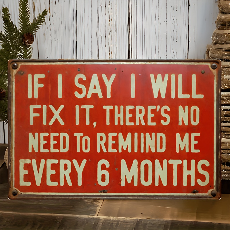 재미있는 정비소 알루미늄 간판, 사무실, 남자들의 은신 - Auto Repair Shop Signs 리뷰 및 가격