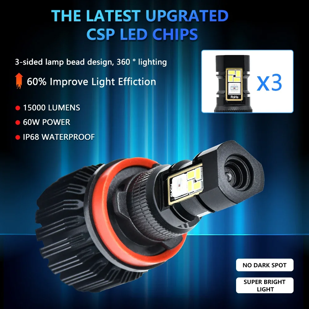 바이어리 RGB 5050 LED 안개등 15000LM  - Headlight Aiming Tool 리뷰 및 가격