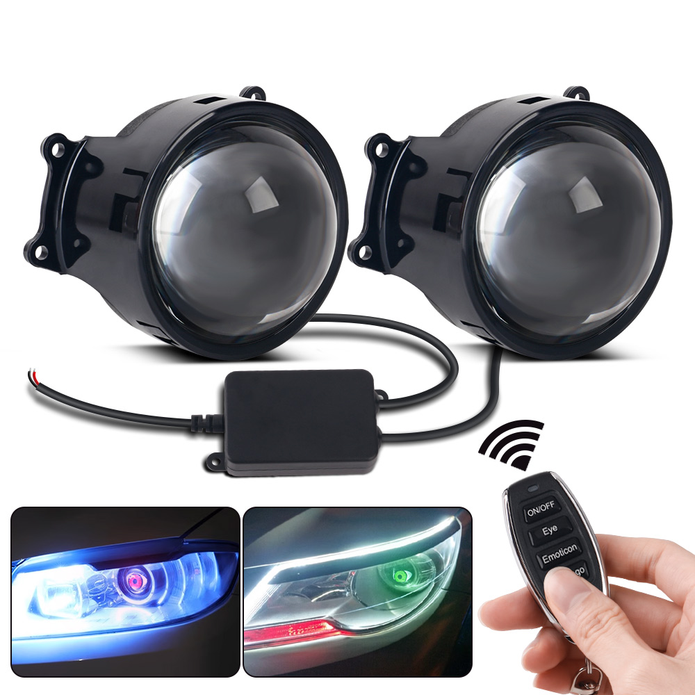자동차 다이내믹 악마의 눈 LED 조명, 3 인치 12 - Headlight Aiming Tool 리뷰 및 가격