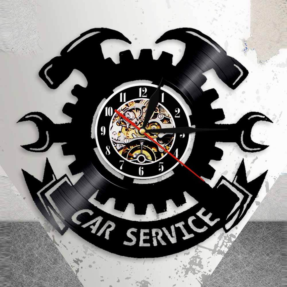 자동차 정비소 벽시계, 모던 디자인 자동차 수리점 비닐 - Auto Repair Shop Signs 리뷰 및 가격