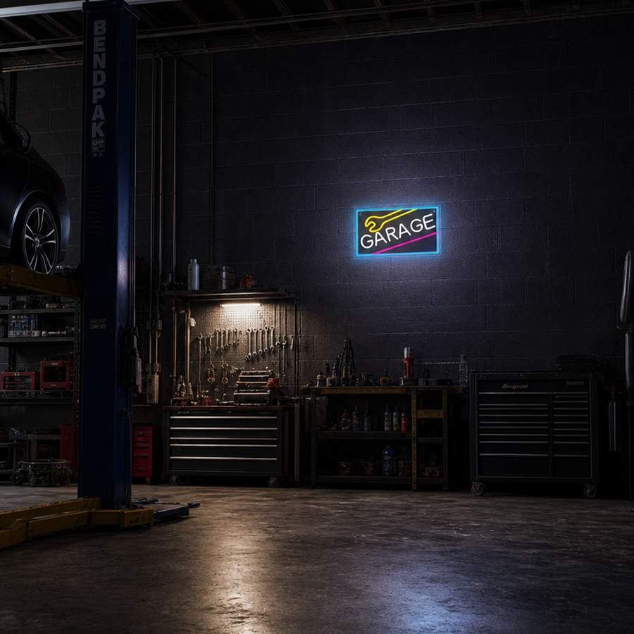 벽 장식용 차고 네온사인, 남자들의 은신처, 자동차 정 - Auto Repair Shop Signs 리뷰 및 가격